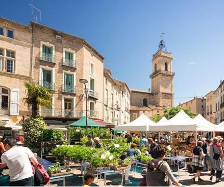 Mes A Moi In Pezenas - Studio & Patio Privatif - O Pitchoun Apartment Exterior photo